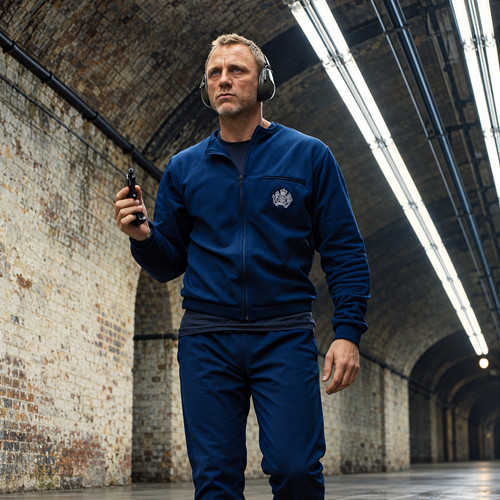 Pcs navy tracksuit replica - 3,